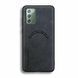 Шкіряний чохол OLGE з MagSafe для Samsung Galaxy Note 20 Dark gray