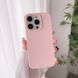 Силиконовый чехол Soft Touch для Apple iPhone 16 Pro Pink