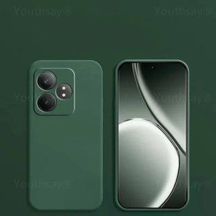 Силіконовий чохол Liquid Silicone Case Realme GT 6 Dark green