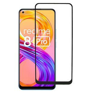 Защитное стекло Realme 8 / Realme 8 Pro Full Glue 5D (Mocolo 0.33 mm)