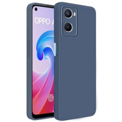 Силиконовый чехол Liquid Silicone Case Oppo A76 4G