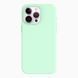 Силиконовый чехол Soft Touch для Apple iPhone 15 Pro Matcha green
