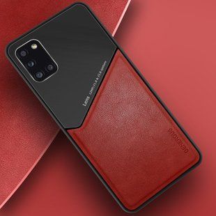 Бізнес чохол бампер GENEROUS для Samsung Galaxy A31 зі скла і штучної шкіри