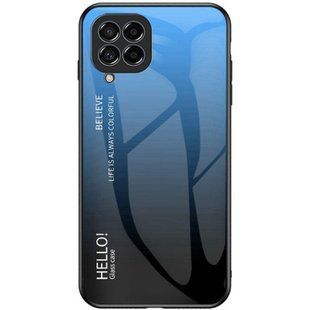 Чохол Samsung Galaxy M33 5G Gradient Hello Blue Black