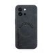 Шкіряний чохол OLGE з MagSafe для OnePlus 13T Dark gray