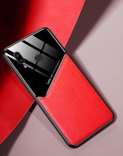 Бізнес чохол бампер GENEROUS для Samsung Galaxy A10s з скла і штучної шкіри