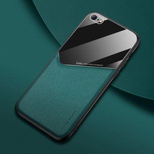 Бізнес чохол бампер GENEROUS для Apple Iphone 6 Plus / 6s Plus зі скла і штучної шкіри