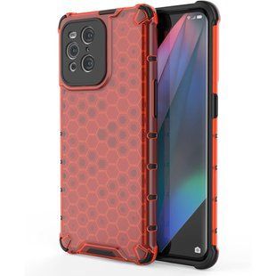 Чехол Keysion Shockproof для Oppo Find X3 / Find X3 Pro red