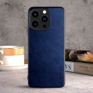 Шкіряний чохол AIORIA Vintage для Apple iPhone 13 Pro Max blue