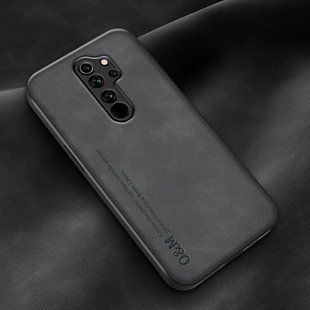 Шкіряний чохол Sheepskin з магнітом для Xiaomi Redmi Note 8 Pro