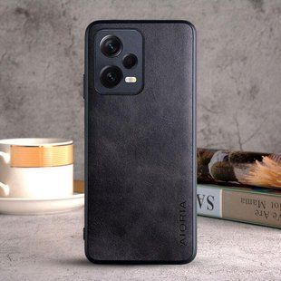 Кожаный чехол AIORIA Vintage для Xiaomi Redmi Note 12 Pro 5G