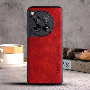 Шкіряний чохол AIORIA Vintage для OnePlus 12 red