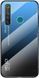 Чехол Realme X2 Gradient Hello Blue Black