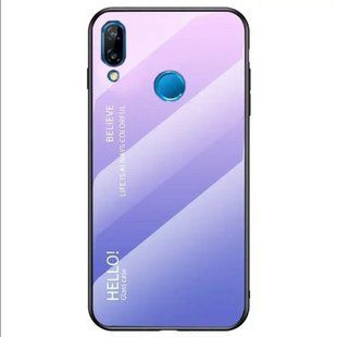 Чехол Xiaomi Redmi 7 Gradient Hello Pink Purple