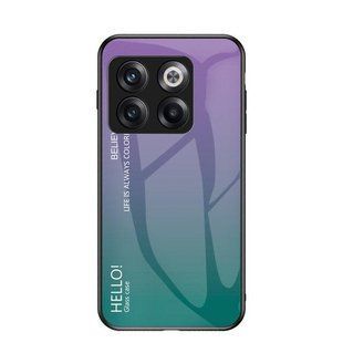 Чехол OnePlus 10T / OnePlus Ace Pro Gradient Hello Purple Green