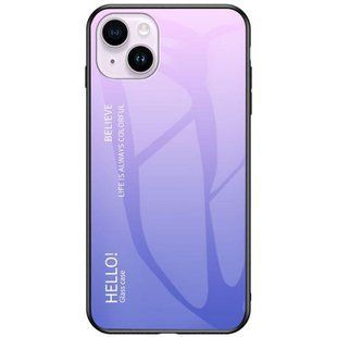 Чехол Apple iPhone 15 Gradient Hello Pink Purple