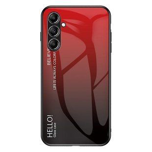 Чехол Samsung Galaxy S23 Gradient Hello Red Black