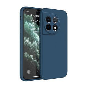 Силиконовый чехол Liquid Silicone Case OnePlus Ace 2 Pro Blue
