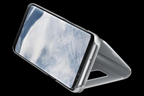 Чехол Clear View Standing Cover для Huawei Honor Note 10 Silver