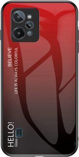Чохол Realme C31 Gradient Hello Red Black