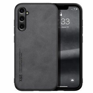 Кожаный чехол Sheepskin с магнитом для Samsung Galaxy A55