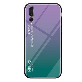 Чохол Huawei P20 Pro Gradient Hello Purple Green