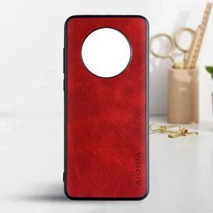 Шкіряний чохол AIORIA Vintage для Realme 13 Pro / Realme 13 Pro Plus red
