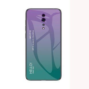 Чохол Oppo Reno Z Gradient Hello Purple Green