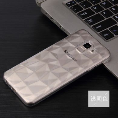 Силиконовый чехол Rhombus Diamond Case для Samsung Galaxy J4 2018