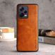 Кожаный чехол AIORIA Vintage для Xiaomi Redmi Note 12 Pro 5G orange