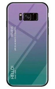 Чохол Samsung Galaxy S8 Gradient Hello Purple Green