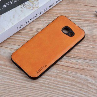 Шкіряний чохол AIORIA Vintage для Samsung Galaxy A5 2017 orange