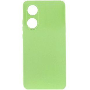 Силиконовый чехол Soft Touch для Oppo A58 5G Matcha green