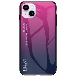 Чехол Apple iPhone 15 Gradient Hello Rose Blue