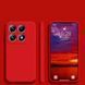 Силиконовый чехол Liquid Silicone Case Xiaomi 14T Pro Red