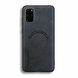Шкіряний чохол OLGE з MagSafe для Samsung Galaxy S20 Plus Dark gray
