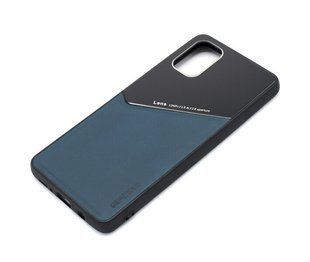 Бизнес чехол бампер GENEROUS для Xiaomi Redmi Note 12 Pro 5G из стекла и искусственной кожи