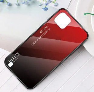 Чохол Realme C11 2021 Gradient Hello Red Black