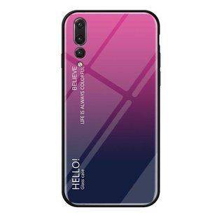 Чохол Huawei P20 Pro Gradient Hello Rose Blue