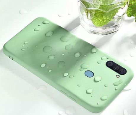 Силіконовий чохол Liquid Silicone Case Samsung Galaxy A11