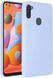 Силіконовий чохол Liquid Silicone Case Samsung Galaxy A11