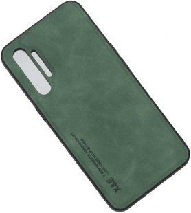 Шкіряний чохол Sheepskin з магнітом для Realme X2 / Realme XT / Oppo K5 Green