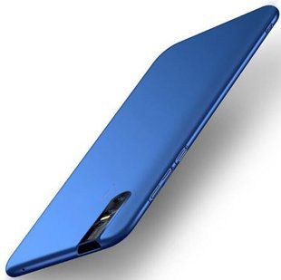 Чехол MSVII для Vivo X27 (поликарбонат) Blue
