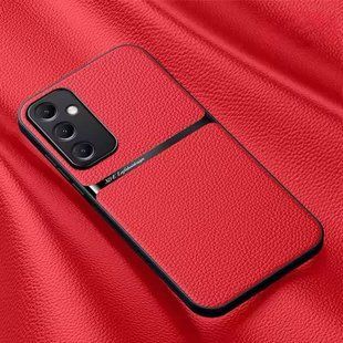 Шкіряний чохол Elegance з магнітом для Samsung Galaxy A54 Red