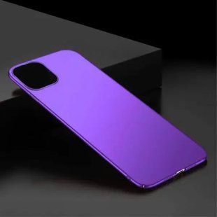 Чехол MSVII для Apple iPhone 12 mini (поликарбонат) Purple
