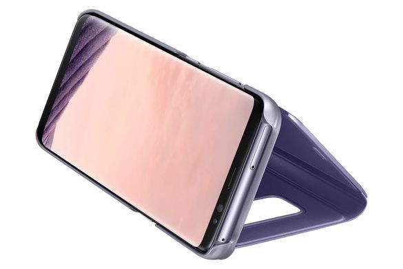 Чохол Clear View Standing Cover для Xiaomi Redmi Note 14 Pro Plus 5G Purple
