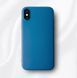 Силіконовий чохол Liquid Silicone Case Apple iPhone XS Max Blue