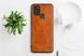 Кожаный чехол AIORIA Vintage для Samsung Galaxy A21s orange