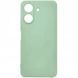 Силиконовый чехол Soft Touch для Xiaomi Redmi 13C / Poco C65 Matcha green