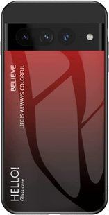 Чехол Google Pixel 7 Pro Gradient Hello Red Black